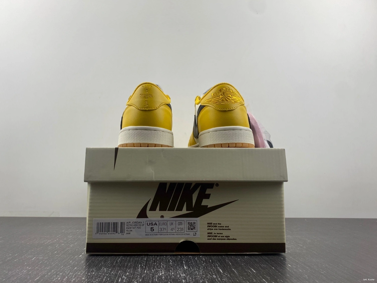 DZ4137-700 Canary Scott Jordan Air Travis OG 1 Low 1001